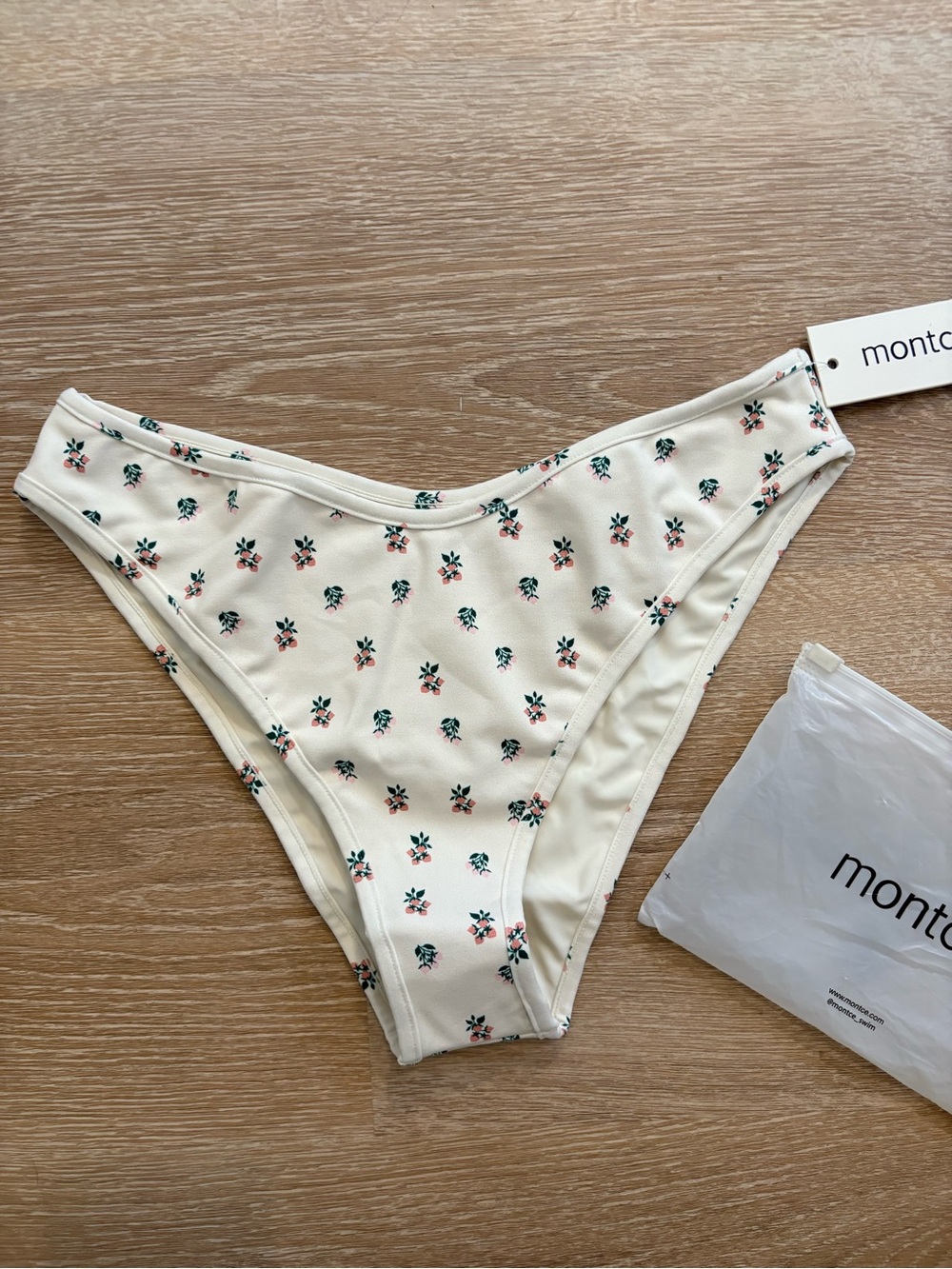 NWT Montce Fruity Floral Lulu Bikini  Bottoms XL